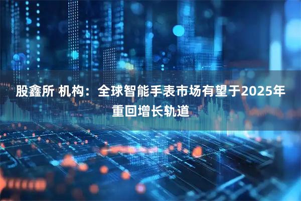 股鑫所 机构：全球智能手表市场有望于2025年重回增长轨道